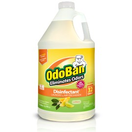 OdoBan Disinfectant Concentrate and Odor Eliminator, 1 Gallon, Citrus Scent