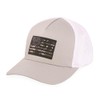 HIGHLAND TACTICAL Men's Camo American Flag Premium Mesh Snapback, Gry/Wht,