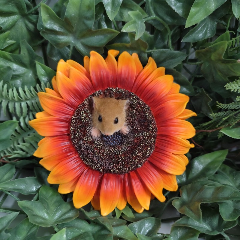 Vivid Arts HGF-029 Hanging Harvest Mouse / Orange Sunflower