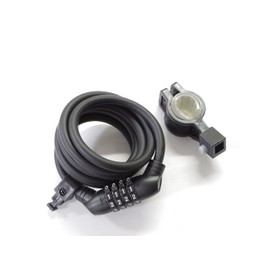 ULAC (yu-rakku) Zen Master Eco cable bike Coil Lock 10 mm X 180 cm