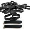 Pack of 50 Wide Black Elastic Bands | Elastic &