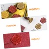 Operitacx Wedding Envelope Seals 10pcs Lacquer Seal Sticker Peel and