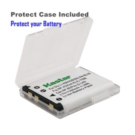 Kastar Battery X2 & Charger for Cas NP-80 EX-Z88 EX-Z115 EX-Z270 EX-Z280 EX-Z330 EX-Z350 EX-Z370 EX-Z550 EX-Z670 EX-Z800 EX-ZS5 EX-ZS6 EX-ZS50 EX-ZS100 EX-ZS150 QV-R70 QV-R100 QV-R200 QV-R300