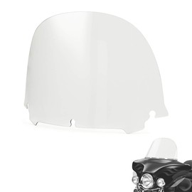TCT-MOTORPARTS Clear Windshield Fit for Harley Touring 2014-2023 Electra Glide, Street Glide, Ultra Classic and Trike Models FLHT FLHX 2015 2016 2017 2018 2019