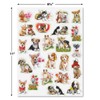 Puppy Pals Stickers - Set of 2 Sheets, Dogs &