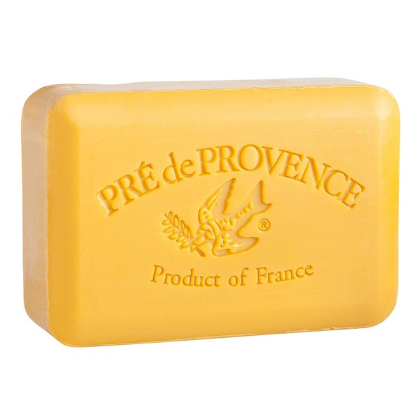 Pre de Provence Artisanal French Soap Bar Enriched with Shea Butter, Spiced Rum, 250 Gram