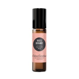 Edens Garden Rose Bergamot Essential Oil Roll-On Blend- 100% Pure Premium Grade, Natural, Therapeutic, Aromatherapy, Kid & Skin Safe, The Best For Body, Gifts, Relaxation Pre-Diluted 10 ml (.33 fl oz)