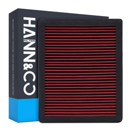 HANN&CO Washable And Reusable High Flow Cabin Air Filter，Greater Than 15 Years of Service Life，Suitable For Ford Escape，Bronco，Explorer，Maverick Replacement CF12772，CP772，VF2078，VF3021（HCC2122-X）