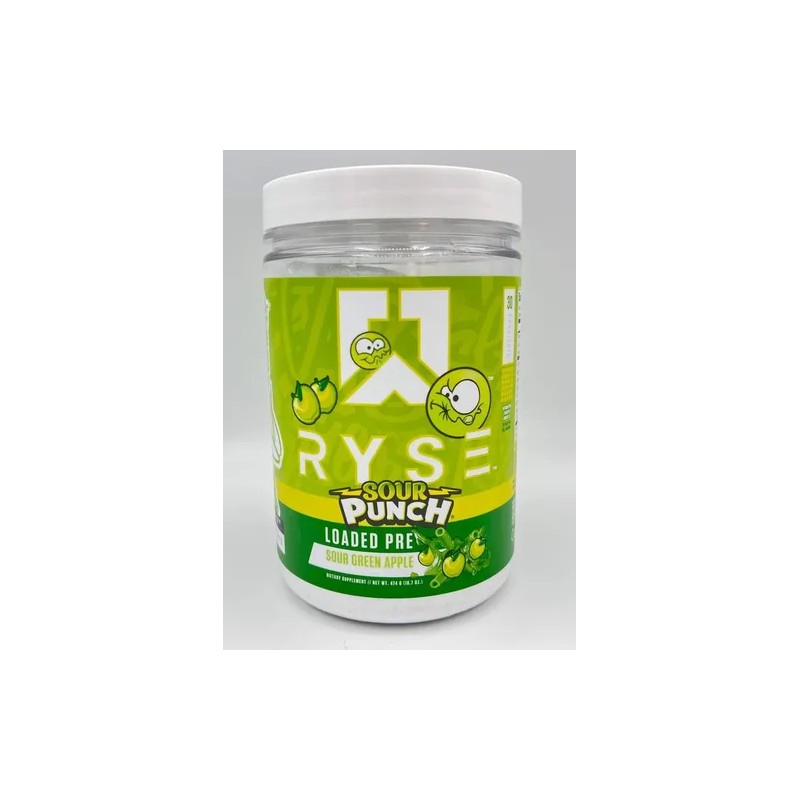 Ryse Up Loaded Pre Entreno 30 Serv Sabor Sour Green