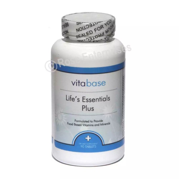Vitabase Life's Essentials Plus Multi-Vitamin - 90 Tablets