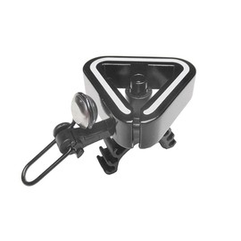 Asista Teile fürs Rad Unisex - Adult Mounty Trilly Bell, Black, 2-31.8mm