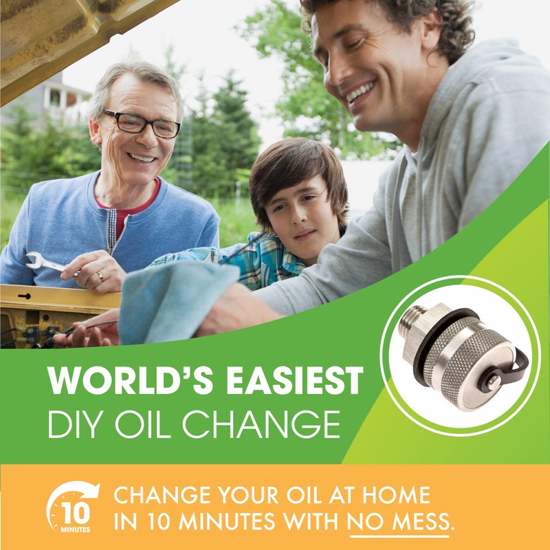 ValvoMax Oil Drain Valve - Quick Twist Oil Drain Plug