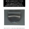 BlissLeather Oil, Cordovan, Genuine Leather Horseshoe-Shaped Coin Case (Interior: Tochigi