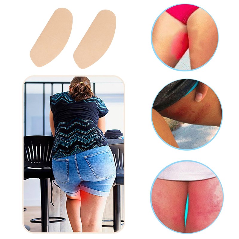 Thigh Lift Tape,Thigh Inner Prevention Friction Patch, Anti Chafe Thigh