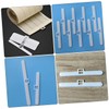 30Pcs Vertical Blind Top Hangers Double Hole Holders for 127Mm