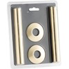 Arroll Pipe Shroud Kit Antique Brass 130 x 18mm