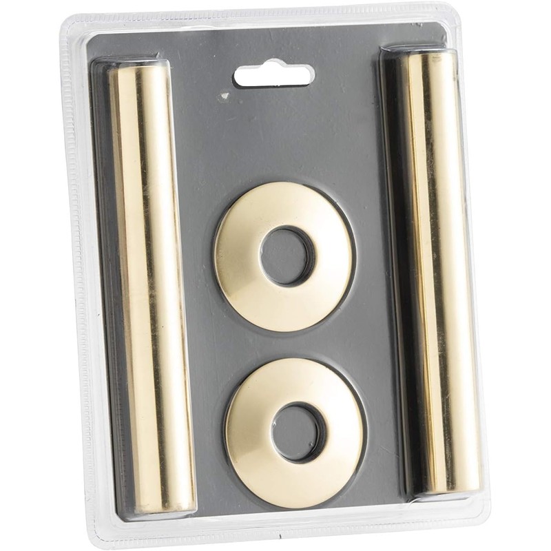 Arroll Pipe Shroud Kit Antique Brass 130 x 18mm