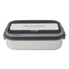 Bento Lunch Box 316 Stainless Steel 700ml Capacity Leakproof Microwave