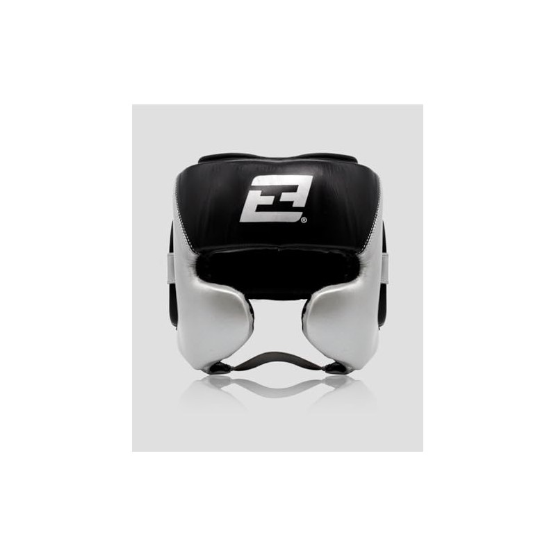 Exigo Elite Leather Cheek Protector Sparring Head Guard (S/M)