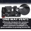 PIT66 Corner Headlight Bumper Lamp w/LED Strip Light,Compatible with 1994-1998