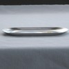 Nagao Tsubamesanjo Oval-Shaped Stainless Steel Tray, 7.0 inches (17.7 cm),