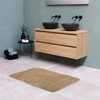 Vinsani Bath Mat Non Slip Bathroom Mat Thickened Fluffy Microfiber