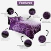 Gaveno Cavailia Luxurious Empire Damask Bed Set with Duvet Cover