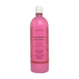 Nuestra Tierra Cosmética Gel Conductor Bio-Activo con Colágeno y Ácido Hialurónico Vegano, Hipoalergénico, 1 kg