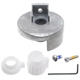 CChiai 1 set Bathtub Faucet Valve Repair Kit Alloy Model 109113 Metal Adapter Shower Accessory Shower Handle Replacement Part Faucet Valve Repair Kit 109113 Adapter Clamp Screw Wrench