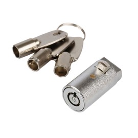 Goodheng Locks Vending Machine Lock,7 Pins Cylinder Lock with Tubular Universal Key for Soda Vending Machine,Coke Snack Machine,Coffee Maker,Candy Machine (3pcs Key) - 1 Set