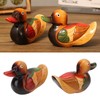 Mandarin Ducks Pair, 2Pcs Chinese Mandarin Ducks Feng Shui Figurine