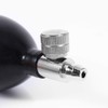 Replacement Black Manual Inflation Blood Pressure Latex Bulb with Bleed
