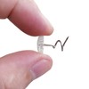 TTSAM Twist Pins with Clear Heads, Ideas Bedskirt Pins for