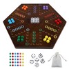 Wahoo Board Game Wooden Original Board Game Classic 2 Side