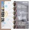 SLKWDOBD No Drill Cellular Shades for Indoor Window, Cordless No