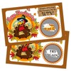 GMEMNOV Thanksgiving Scratch Off Game Cards - 36PCS Find The