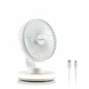 InnovaGoods Tischventilator mit Akku und LED FanLed Ø6,6'' 4000 mAh