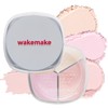 Wakemake StayFixer Multi-Color Powder 03, Satin Pink, Pore Cover, Tone
