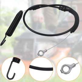 LCMLA 946-05124A 746-05124A Deck Engagement Cable,Replacement for MTD Craftsman Huskee Troy Bilt Murray Lawn Mower Replaces 746-05124 946-05124 (2 Pcs)