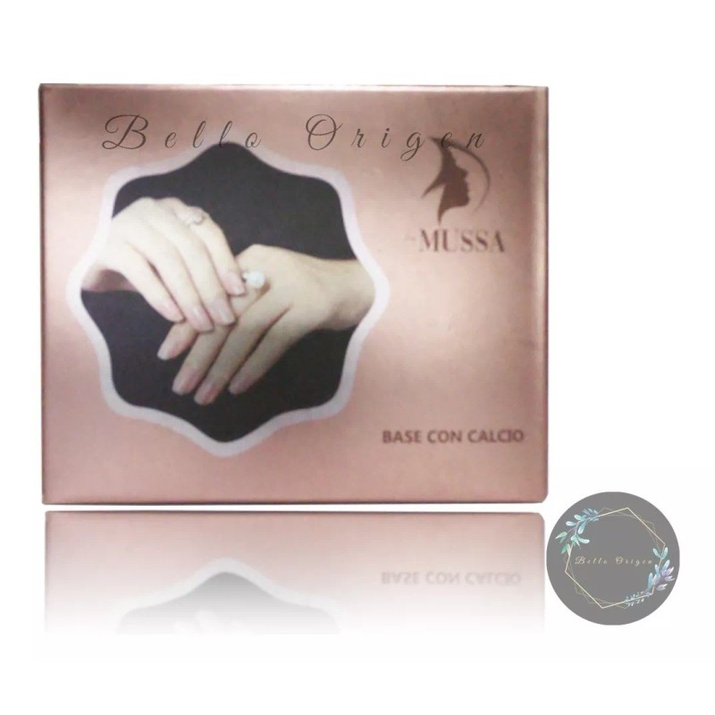 Mussa Kit Base Calcio + Top De 10ml Marca Mussa