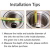 Bangbobi Stainless Steel Sink Filter, Pack of 6 Sink Strainers