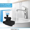 Bächlein Universal Angle Valve with Quick Release in Matt Black