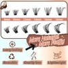 Lash Clusters 360Pcs Individual Lashes 80D Thick Fluff Cluster Eyelash