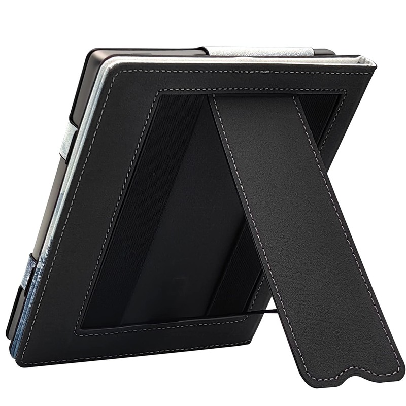 UMUBUHOMS Kindle Oasis Case with Double Hand-held & Stand for