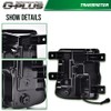 G-PLUS LED Fog Light Compatible With 2016-2018 Chevy Silverado 1500,Bumper