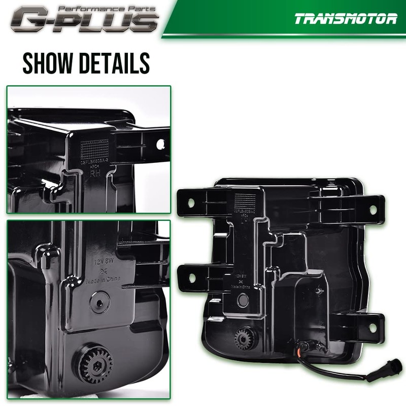 G-PLUS LED Fog Light Compatible With 2016-2018 Chevy Silverado 1500,Bumper