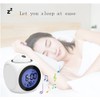 With Voice Talking LED Time Temperature for Bedroom，Projection Alarm Clock