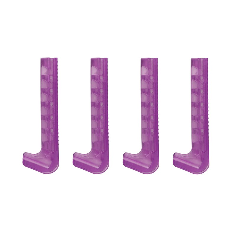 2Pair Ice Skate Guards Hockey Shoe Blade Cover Adjustable Silicone