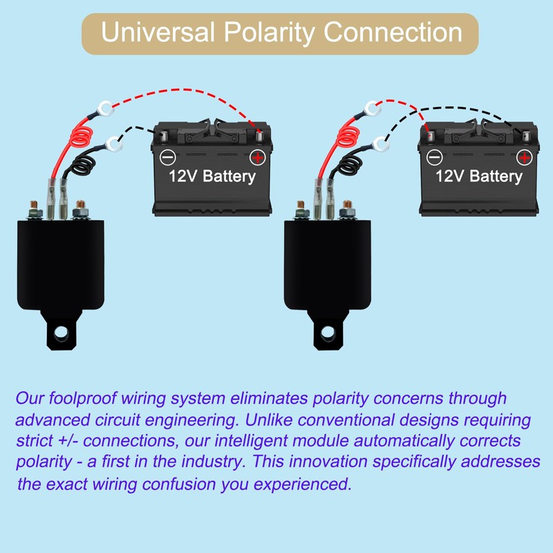 idealWIN with Feedback Remote Battery Disconnect Switch,Car Battery Cut Off