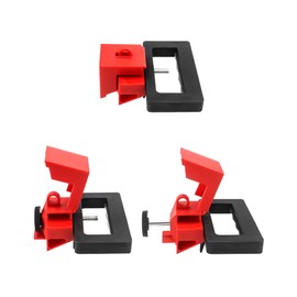 QWORK Clamping Circuit Interrupter for High Voltage (480-600V), 4-Pack Oversized Breaker Lockout